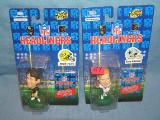 Pair of vintage Football sports figures