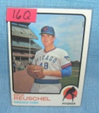 Vintage Rick Reuschel rookie baseball card