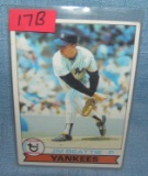 Vintage Jim Beattie rookie baseball card