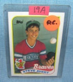 Steve Avery rookie baseball card