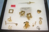 Group of vintage costume jewelry