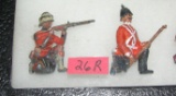 Pair of vintage hand painted soldiers