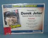 Derek Jeter newspaper advertising promotional card