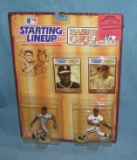 Pair of vintage Starting Lineup baseball figures