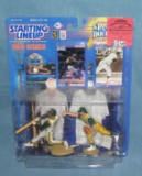 Pair of vintage Starting Lineup baseball figures