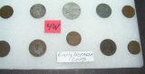 Group of early German coins