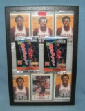 Group of vintage basketball packs