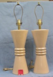 Pair of vintage table lamps