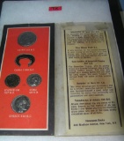 Collection of ancient coins