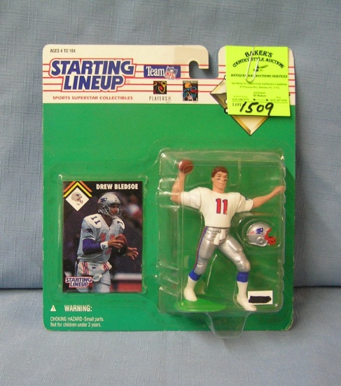 Vintage Drew Bledsoe football action figure