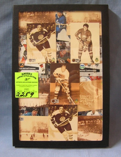 Collection of vintage hockey cards