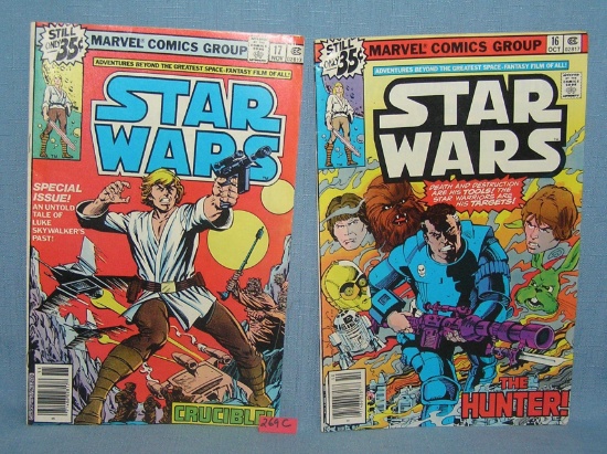 Star Wars comic books issues 16 and 17