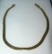 High quality gold tone necklace