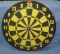 Vintage double sided dart board