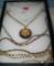 Collection of vintage costume jewelry necklaces