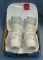 22 piece Corelle lunch or dinner set
