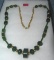 Great, vintage jade necklace