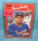 David Justice rookie baseball card