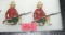 Pair of vintage hand painted soldiers