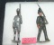 Pair of vintage hand painted soldiers