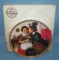 Norman Rockwell collector plate: Gossiping in the Alcove