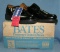 Pair of Bates high quality leather uniform shoes