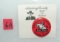 Hop-A-Long Cassidy Bar 20 Ranch pin back button