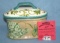 Caesar's paint decorated jewelry or trinket box