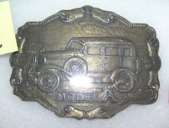 Model A Ford belt buckle