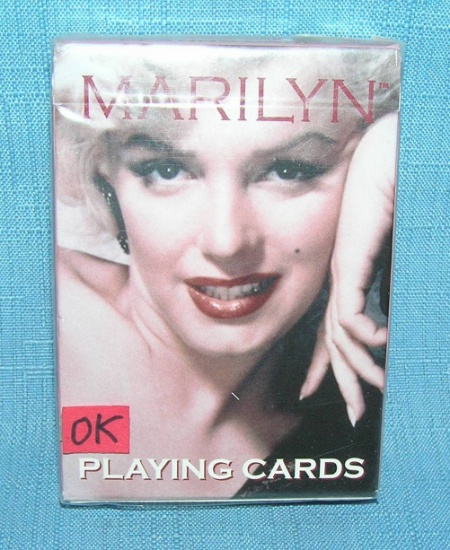 Marilyn Monroe pictural playing cards