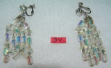 High quality Aurora Borealis crystal earrings