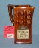 Vintage imported Canadian Lord Calvert pitcher
