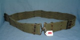 WWII soldier's web belt