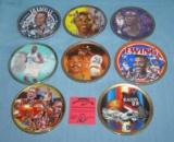 Basketball super star collector plates