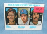 Vintage 1973 Topps rookie first baseman baseball card