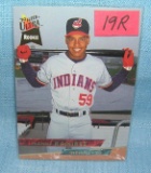 Manny Ramirez rookie baseball card