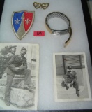 Group of military collectibles