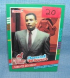 Sandy Alomar Jr. rookie baseball card