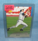 Chipper Jones rookie baseball card