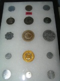 Collection of medallions, tokens and more