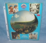 Vintage 1972 NY Mets program and score card