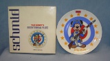 Mickey Mouse Bicentennial porcelain collector plate