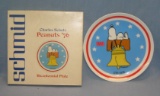 Peanuts Bicentennial porcelain collector plate