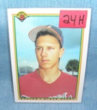 Steve Avery rookie baseball card