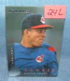 Bartolo Colon rookie baseball card