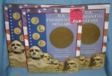 US Presidential Golden Dollar coin albums