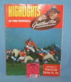 Highlights of pro football by Grant land Rice