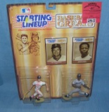 Pair of vintage Starting Lineup baseball figures