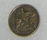Vintage Olympic Sarajevo-Los Angeles brass medal