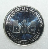 1 troy ounce 999 pure fine silver commemorative coin